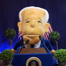 Load image into Gallery viewer, The Official Puppet In Chief hand puppet
